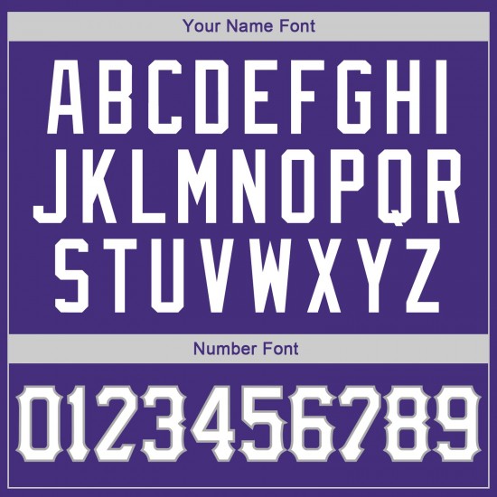 Custom Stitched Purple White-Gray Sports Pullover Sweatshirt Hoodie