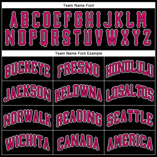 Custom Black Pink-White Performance T-Shirt