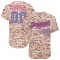 Custom Camo Powder Blue-Pink Authentic Baseball Jersey