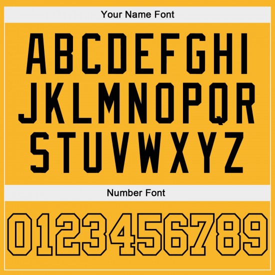 Custom Gold Gold-Black Authentic Baseball Jersey