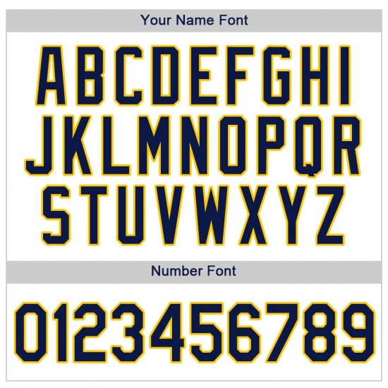 Custom White Navy Strip Navy-Gold Authentic Baseball Jersey