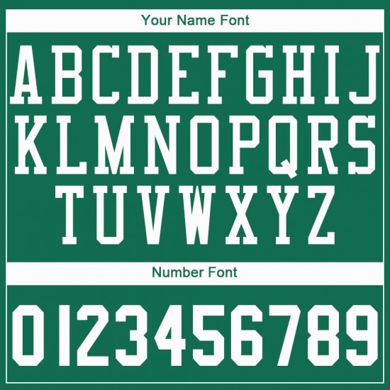 Custom Kelly Green White Round Neck Basketball Jersey