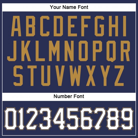 Custom Navy White-Old Gold Authentic Throwback Basketball Jersey