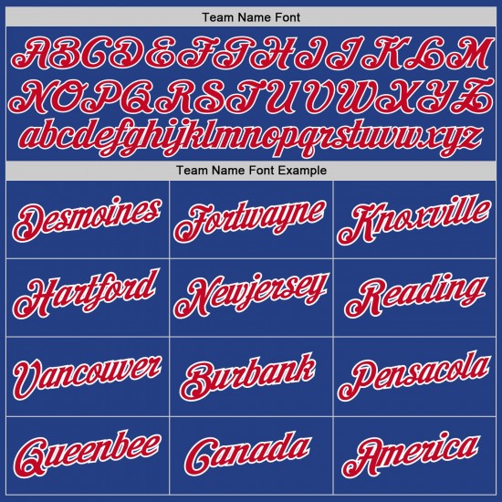 Custom Royal Red-White Authentic Throwback Basketball Jersey