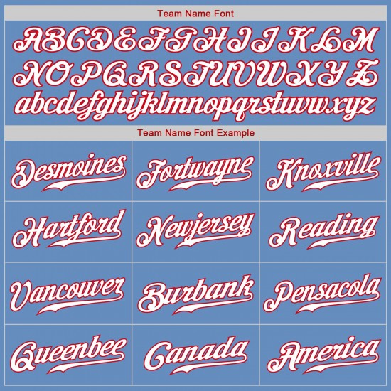 Custom Light Blue White-Red Authentic Throwback Rib-Knit Baseball Jersey Shirt