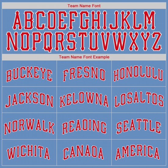 Custom Light Blue Red-White Authentic Throwback Rib-Knit Baseball Jersey Shirt