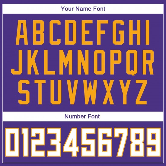 Custom Purple White-Gold Authentic Throwback Rib-Knit Baseball Jersey Shirt