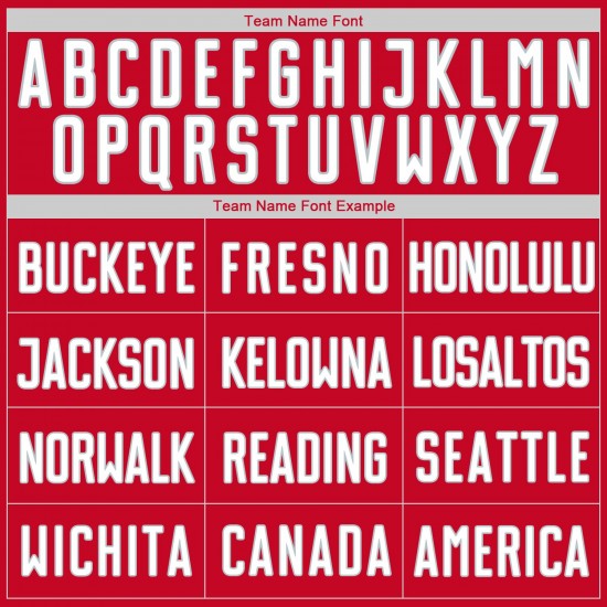 Custom Red White-Gray Authentic Throwback Rib-Knit Baseball Jersey Shirt