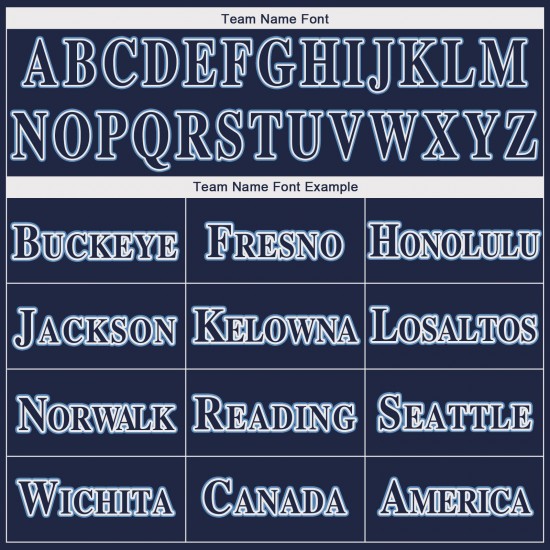 Custom Navy Navy-Powder Blue Performance T-Shirt