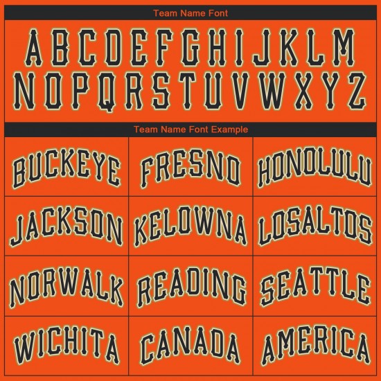 Custom Orange Black-Old Gold Performance T-Shirt