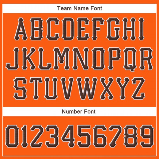 Custom Orange Brown-White Stitched Adjustable Snapback Hat