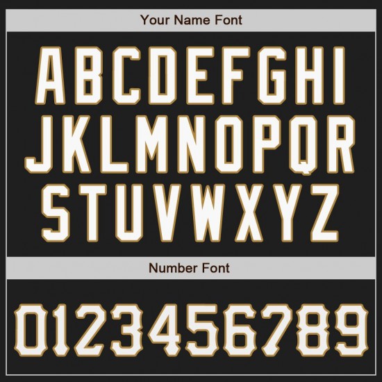 Custom Black White-Orange Authentic Split Fashion Baseball Jersey