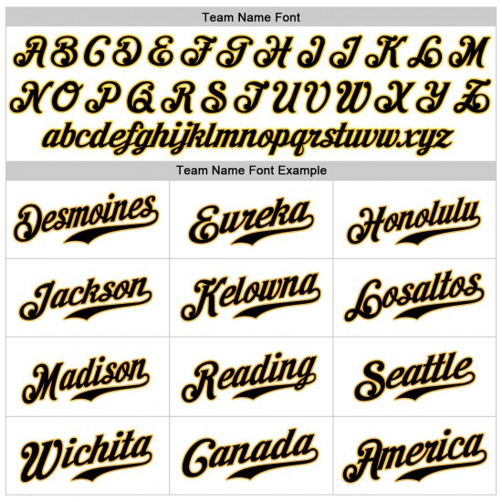 Custom White Black-Gold Authentic Baseball Jersey